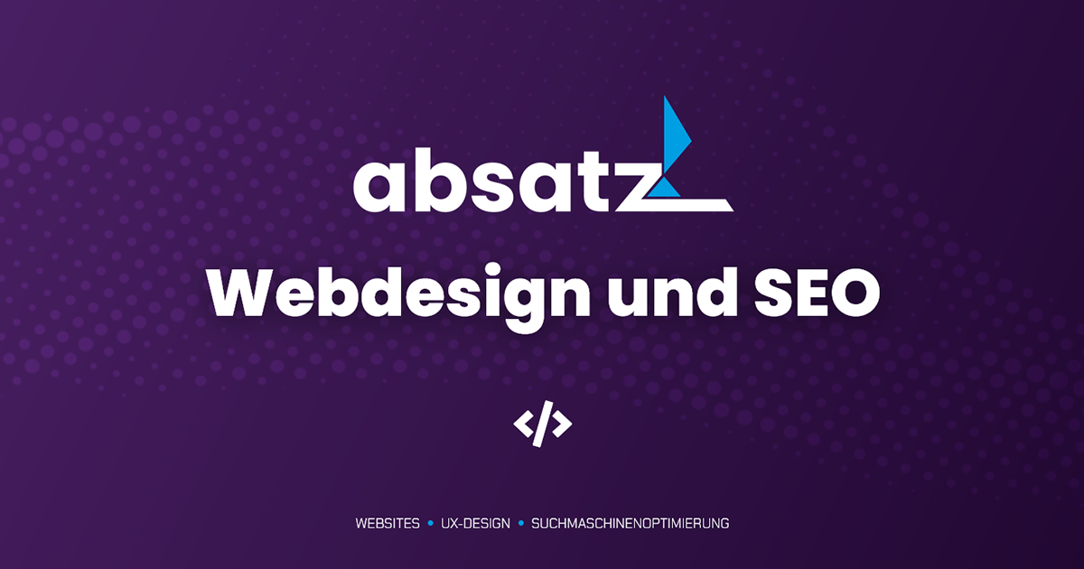 absatz Webdesign und SEO