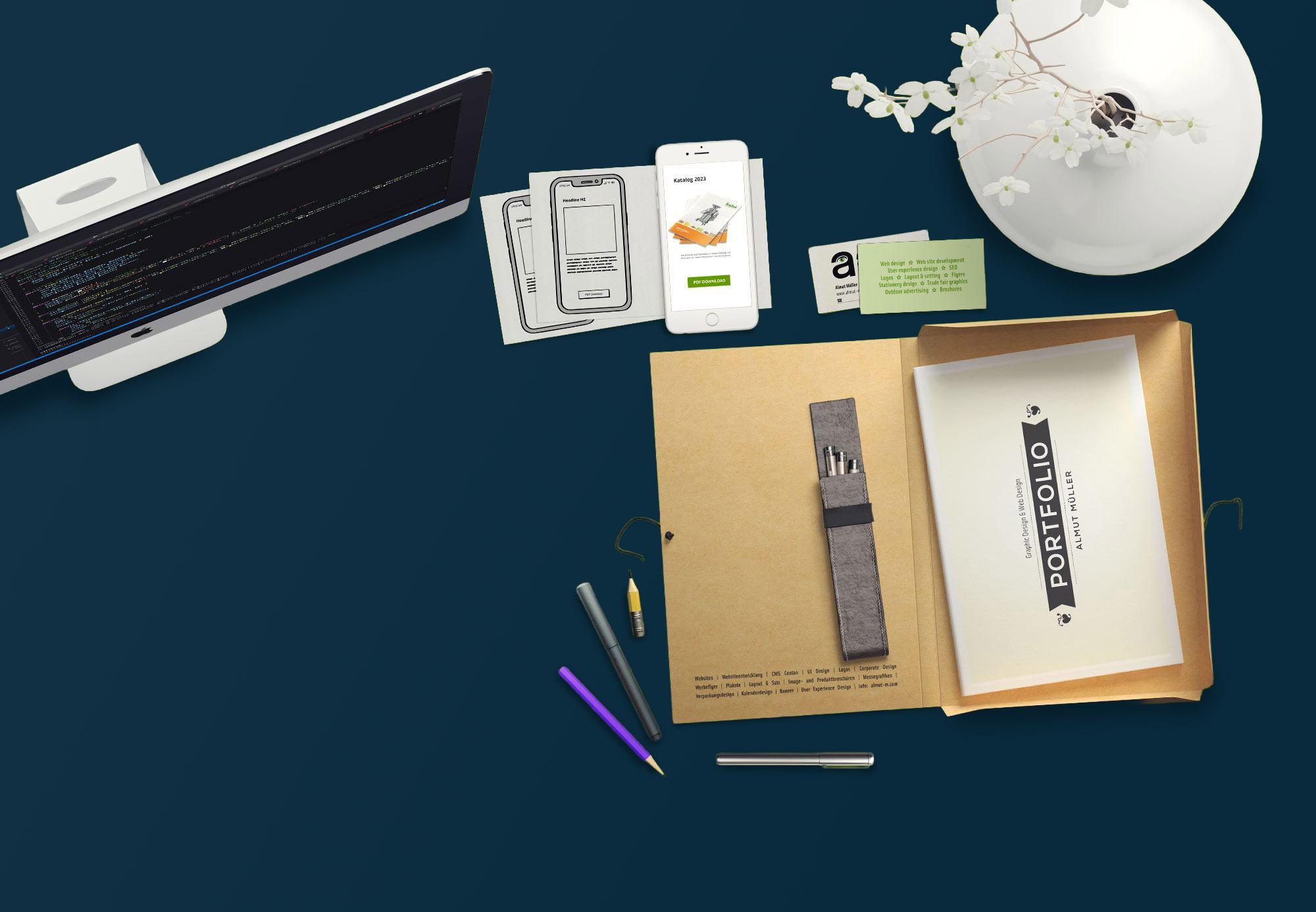 Almut M. | Graphic Design Web Design