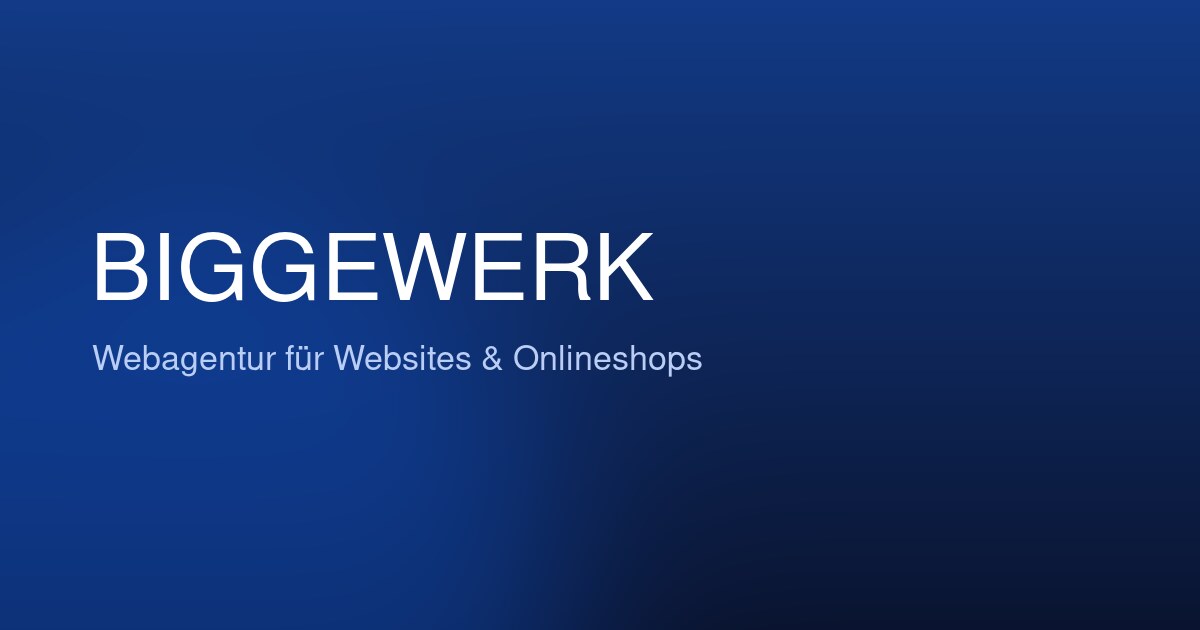BIGGEWERK