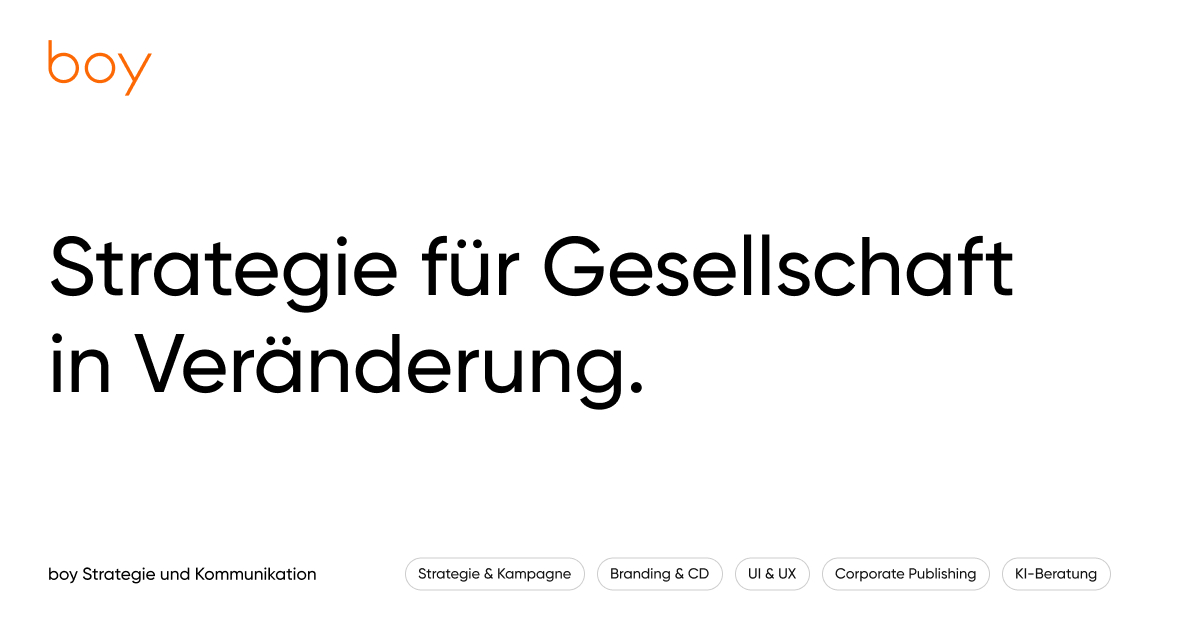 boy Strategie und Kommunikation GmbH