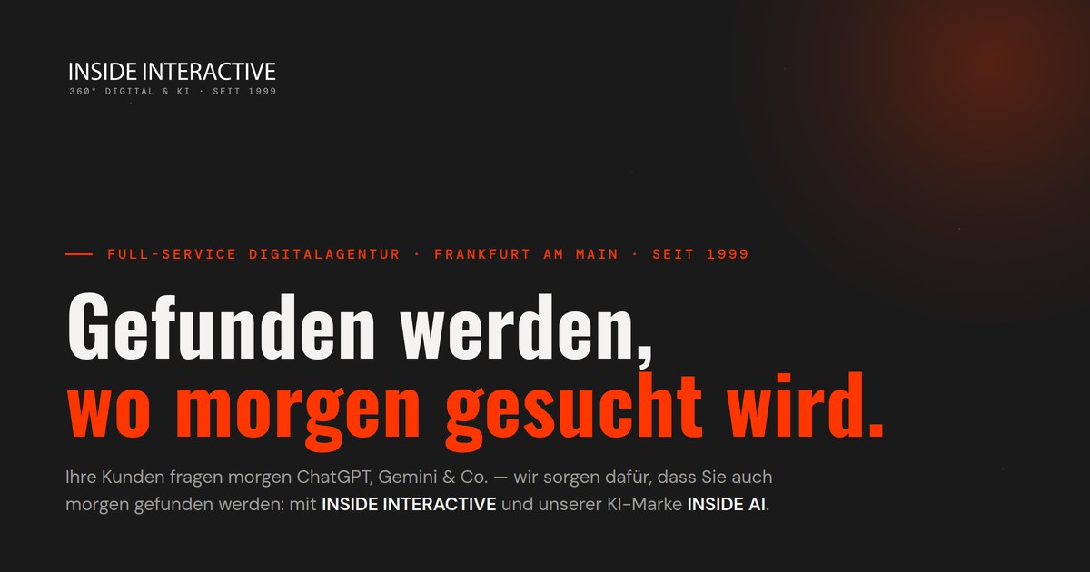 INSIDE INTERACTIVE GmbH