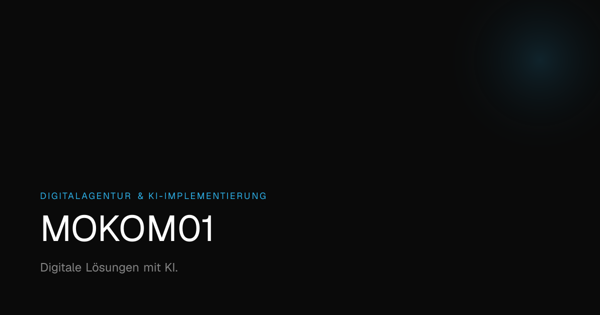 MOKOM 01 digital GmbH & Co. KG