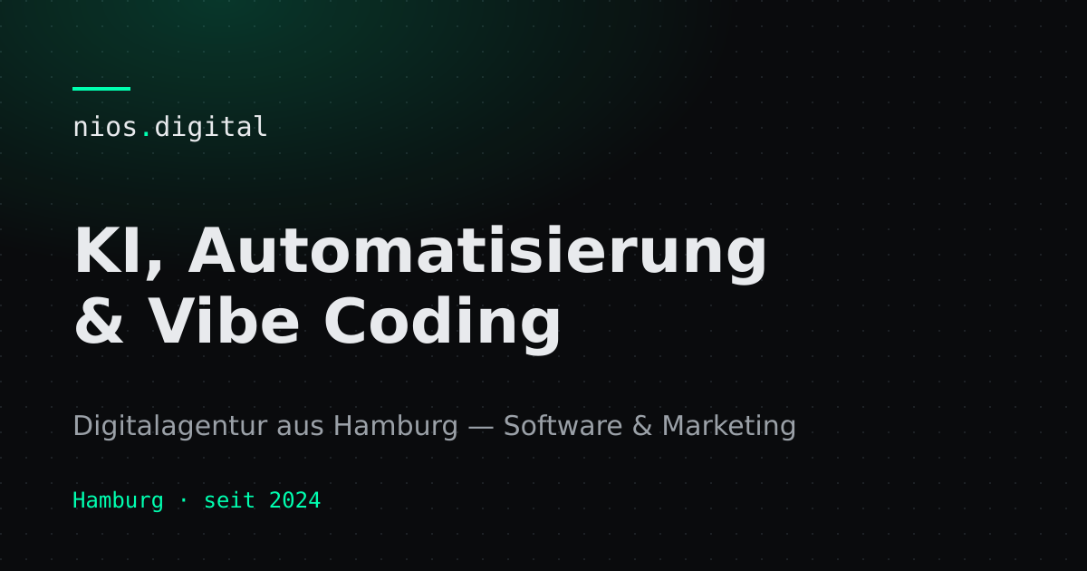 nios digital UG (haftungsbeschränkt)