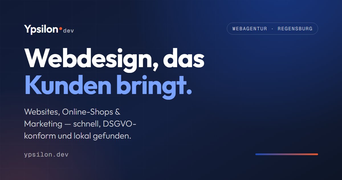 Ypsilon.dev UG